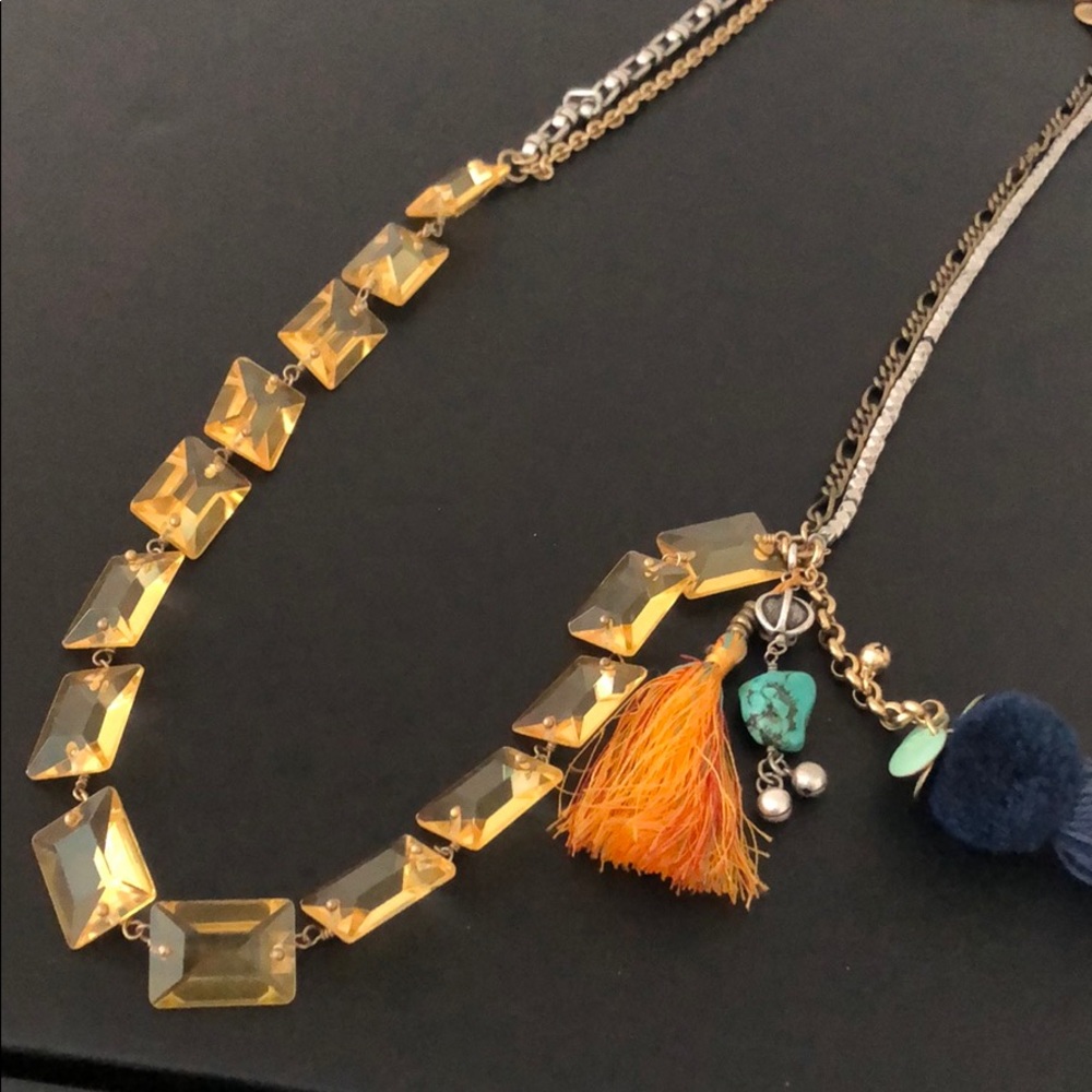 VINTAGE RARE JUICY COUTURE JEWLED NECKLACE - Picture 1 of 8